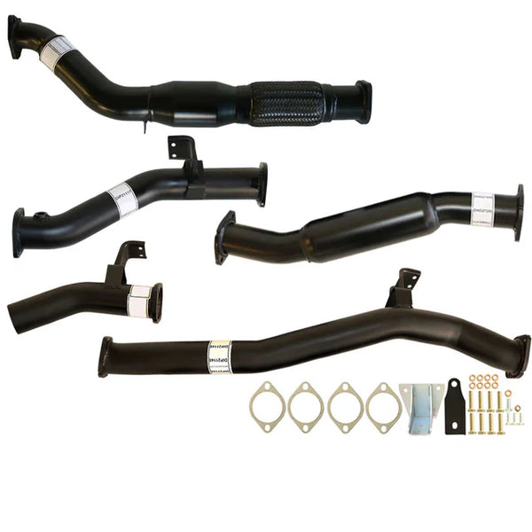 TOYOTA LANDCRUISER 76 SERIES VDJ76R V8 WAGON MY17 3" TURBO BACK EXHAUST - ALUMINIZED STEEL