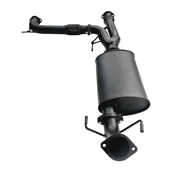 NISSAN Y62 PATROL 3" STAINLESS STEEL 3" CENTRE MUFFLER To FACTORY REAR EXHAUST