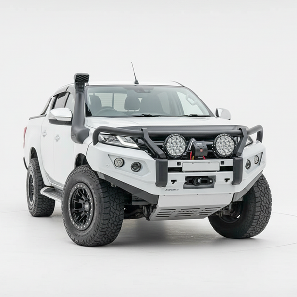 Rockarmor GT Hoop Bullbar – Mitsubishi Triton MR 12/2018-02/2024 (Full Bar Replacement)
