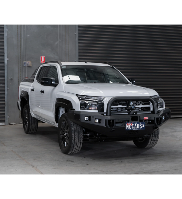 MCC4X4 Rocker 078-01SQ Single Loop bullbar fitted to Triton MV 2024-On