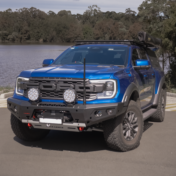 Rockarmor GT Hoopless Bullbar – Ford Ranger Raptor Next Gen 2023+ (Full Bar Replacement)