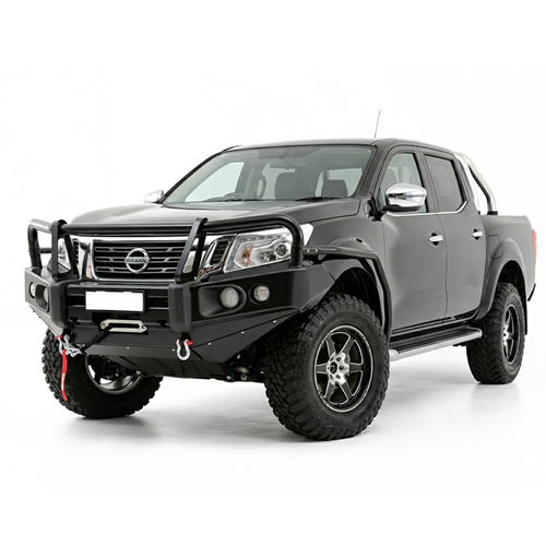 Rockarmor Elite Hoop Bullbar – Nissan Navara NP300 D23 2015-2020 (Full Bar Replacement)