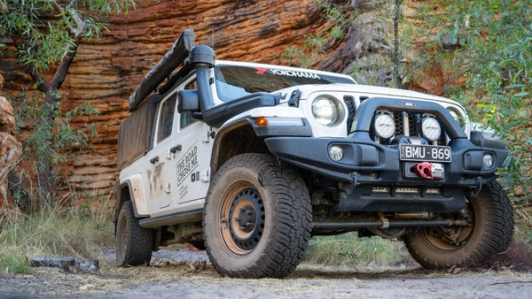 Vehicle fitted with Lightforce Venom driving lights