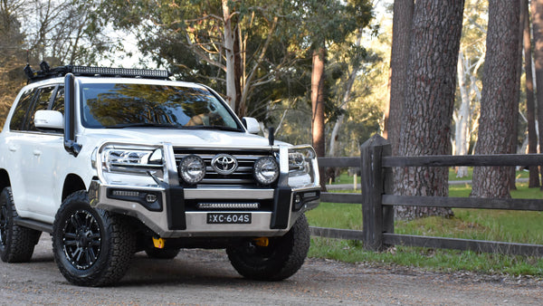 Vehicle fitted with a Lightforce Viper 20 inch light bar