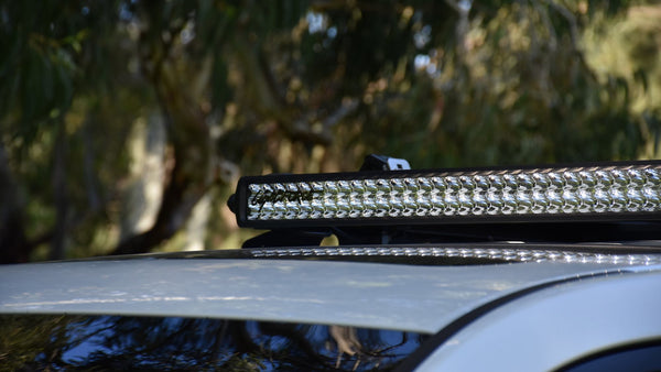 Vehicle fitted with a Lightforce Viper 50 inch dual row light bar