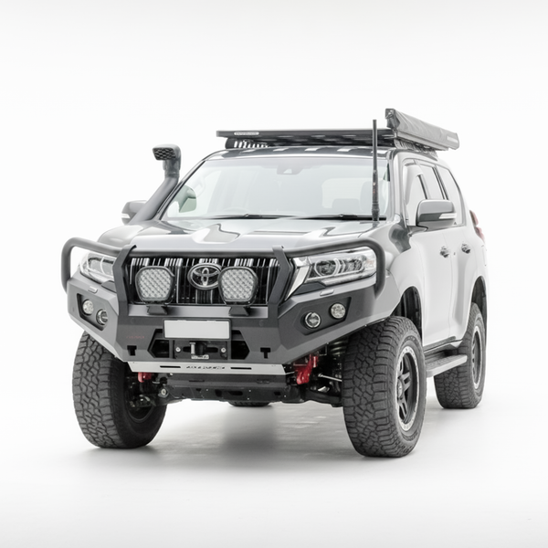 Rockarmor GT Hoop Bullbar – Toyota Prado 150 Series 11/2017+ (Full Bar Replacement)