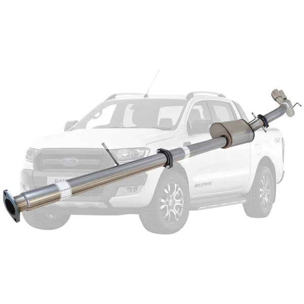 FORD RANGER PX 2016-2021 3.2L 3" DPF BACK EXHAUST - STAINLESS STEEL