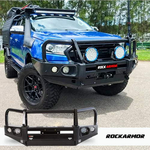 Rockarmor Elite Hoop Bullbar – Ford Ranger PX1/PX2 & Mazda BT-50 2012-2019 (Bumper Cut)
