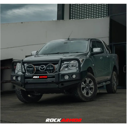 Rockarmor Elite Hoop Bullbar – Mazda BT-50 2011-2020 (Bumper Cut)