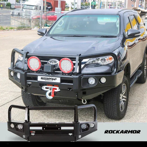 Rockarmor Elite Hoop Bullbar – Toyota Fortuner 2015-2019