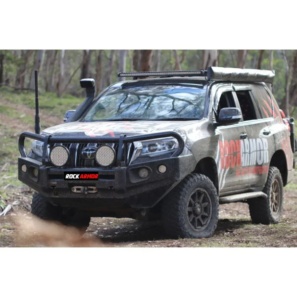 Rockarmor Elite Bullbar – Toyota Prado 150 Series 2018+ (Full Bar Replacement)