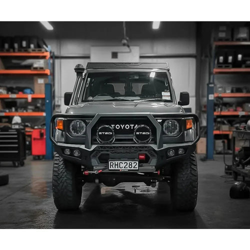 Rockarmor GT Hoop Bullbar – Toyota Land Cruiser 76/78/79 2023+ (Full Bar Replacement)