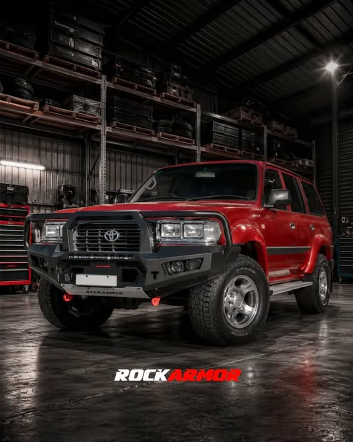 Rockarmor GT Hoop Bullbar – Toyota Land Cruiser 80 Series 1992-1997 (Full Bar Replacement)
