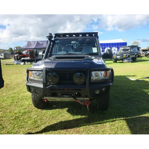 Rockarmor GT Hoop Bullbar – Toyota Land Cruiser 76/78/79 2007-11/2023 (Full Bar Replacement)