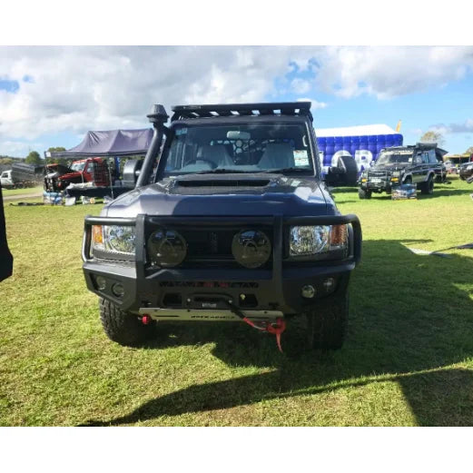 Rockarmor GT Hoop Bullbar – Toyota Land Cruiser 79 Series 03/2007-11/2023 (Full Bar Replacement)