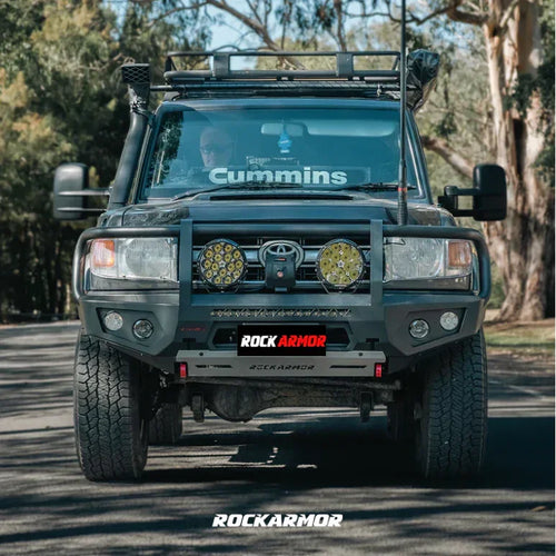 Rockarmor GT Hoop Bullbar – Toyota Land Cruiser 79 Series 03/2007-11/2023 (Full Bar Replacement)