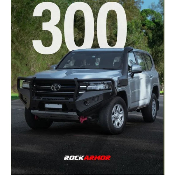 Rockarmor GT Hoop Bullbar – Toyota Land Cruiser 300 Series 2021+ (Full Bar Replacement)