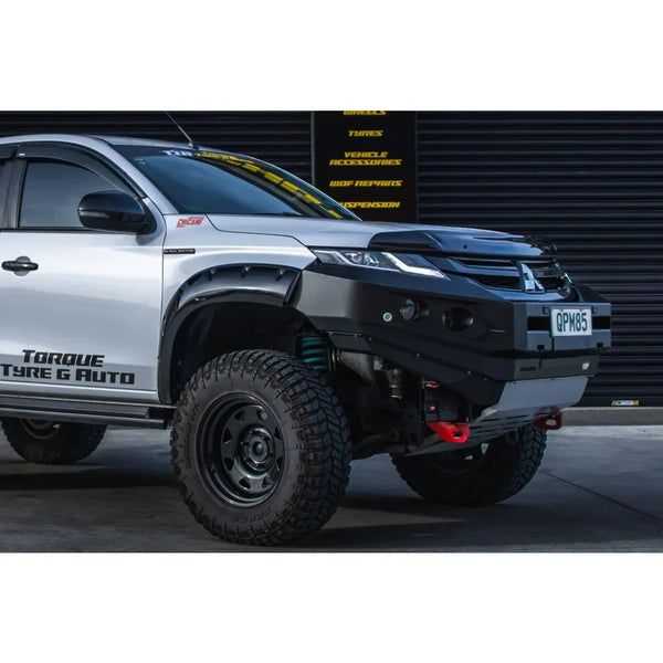 Rockarmor GT Hoopless Bullbar – Mitsubishi Triton MR 12/2018-02/2024 (Full Bar Replacement)