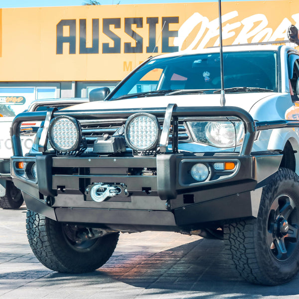 Rockarmor Premium Bullbar – Mitsubishi Triton MN/ML 2006-2015 (Bumper Cut)
