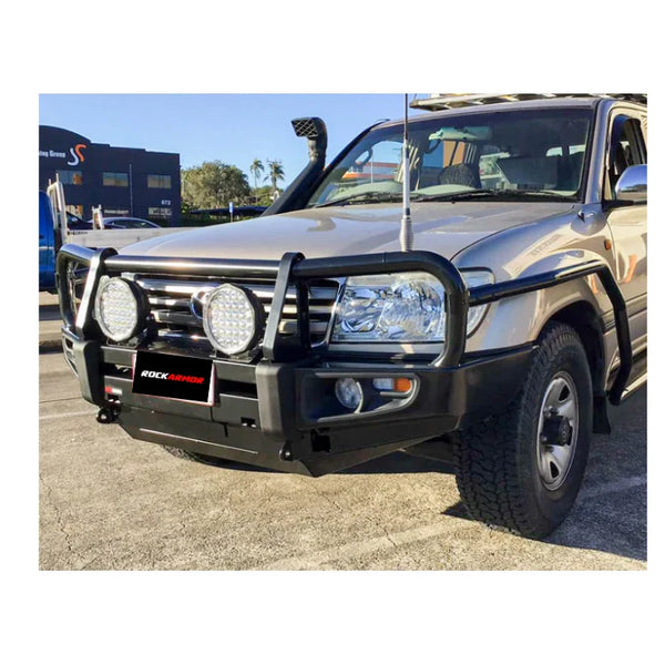 Rockarmor Premium Bullbar – Toyota Land Cruiser 100 Series IFS 1998-2007 & Lexus (Full Bar Replacement)