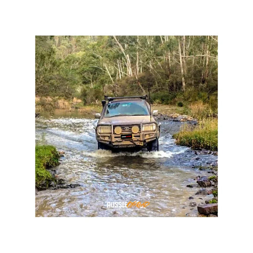 Rockarmor Premium Bullbar – Toyota Land Cruiser 105 Series 1998-2002 Live Axle (Full Bar Replacement)
