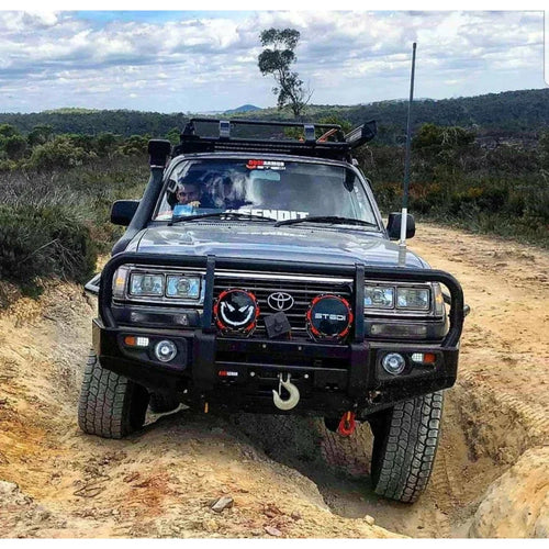 Rockarmor Premium Bullbar – Toyota Land Cruiser 80 Series 1992-1997 (Full Bar Replacement)