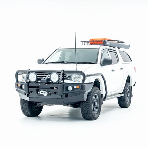 Rockarmor Premium Bullbar – Mitsubishi Triton MN/ML 2006-2015 (Bumper Cut)