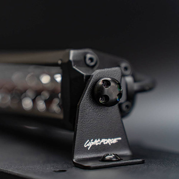 Viper Light Bar end mounts for single row - Pair