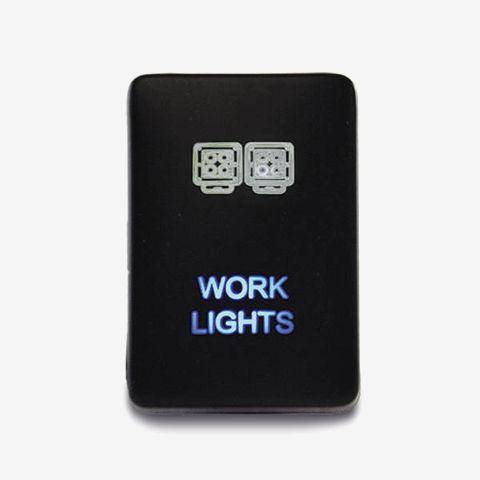 On/Off Switch with White/Blue LEDs and Work Light icon suitable for Toyota Prado 150