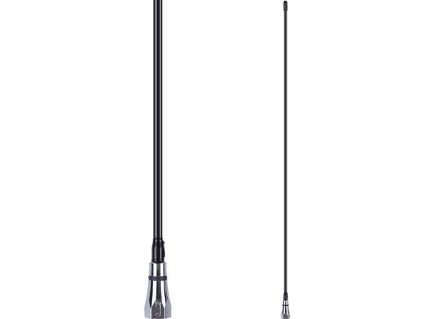 GME 600MM FIBREGLASS 26MHZ ANTENNA WHIP - BLACK