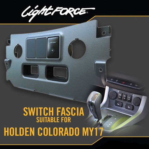 Lightforce Holden Colorado 2017- Fascia Switch Panel