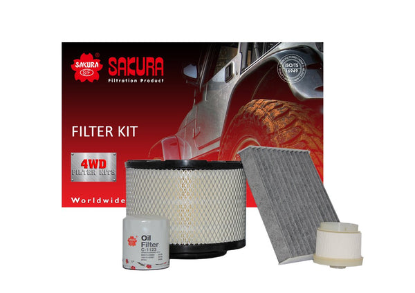 Sakura Filter Kit Toyota Hilux KUN 3.0L 2005-2015