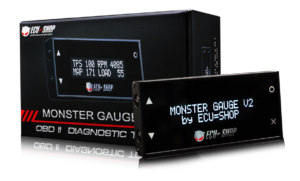 Monster Gauge - Generic fit for vehicles with OBDII ports