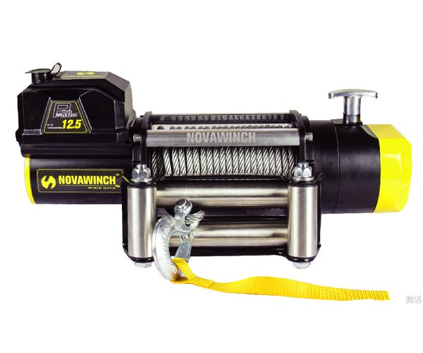 Novawinch PRO12500 With Synthetic Rope and Fairlead. 12v or 24v