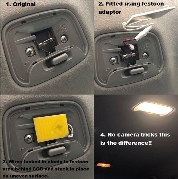 Lightforce LED Interior COB Light Universal Sizes