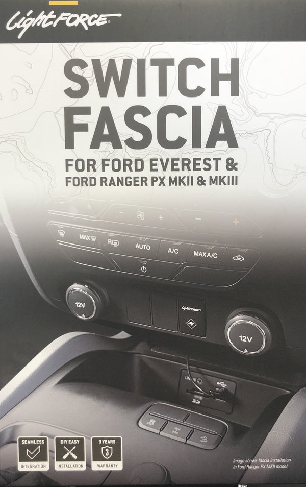 Lightforce Ford Ranger PX2 & PX3 Fascia Switch Panel