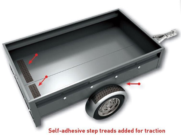 self adhesive rubber tread Hulk 4x4 Self Adhesive Rubber Tread Step 100x440mm – Coast4x4