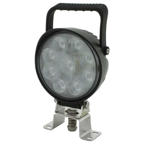 Ignite Round Spot beam worklight, 9-36V, 2250 lumens Cree LED with handle