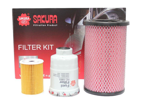 Sakura Filter Kit Nissan Navara 3.0L 2001-2008